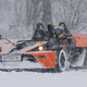 Illustration for article titled Track-Ready KTM X-Bow Takes To Snow Like Duck To Water